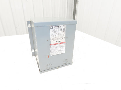 Square D 2S1F Step Down Power Transformer 2KVA 1pH HV 240/480 LV 120/240V