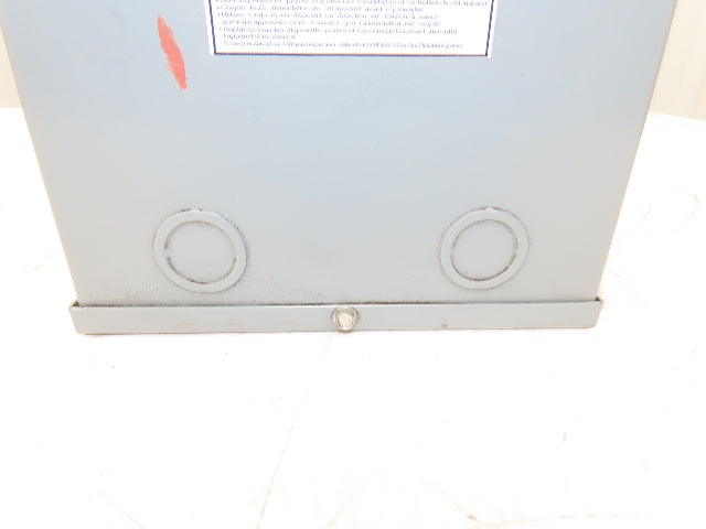 Square D 2S1F Step Down Power Transformer 2KVA 1pH HV 240/480 LV 120/240V