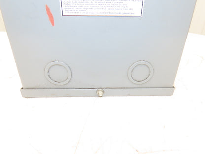 Square D 2S1F Step Down Power Transformer 2KVA 1pH HV 240/480 LV 120/240V