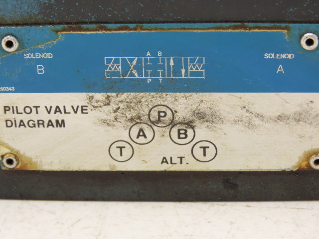 Vickers DG4S4W-012C-B-60 Hydraulic Directional Control Solenoid Valve 120V