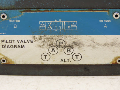 Vickers DG4S4W-012C-B-60 Hydraulic Directional Control Solenoid Valve 120V