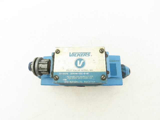 Vickers DG4S4W-012C-B-60 Hydraulic Directional Control Solenoid Valve 120V