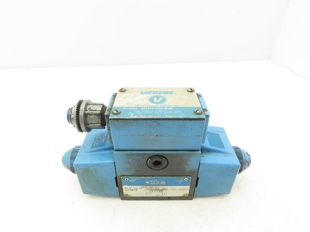 Vickers DG4S4W-012C-B-60 Hydraulic Directional Control Solenoid Valve 120V
