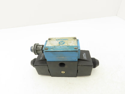 Vickers DG4S4W-012C-B-60 Hydraulic Directional Control Solenoid Valve 120V Black