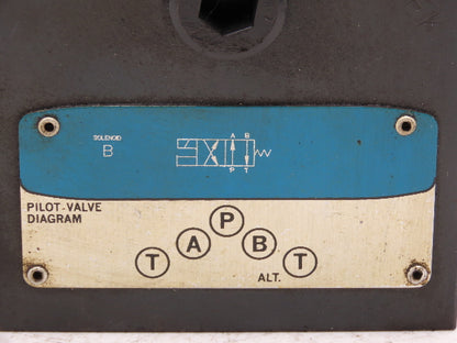 Vickers DG4S4LW-012A-B-60 Directional Control Single Solenoid Valve 110/120V