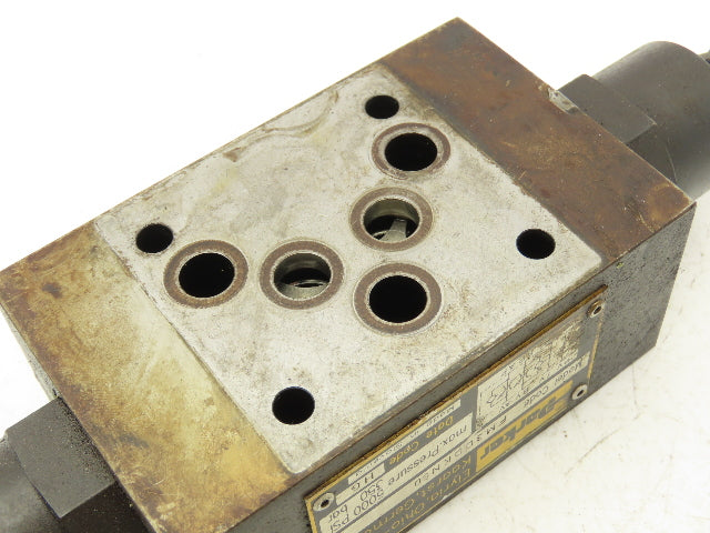 Parker FM3DDKN50 Hydraulic Flow Control Throttle Check Valve 5000 PSI