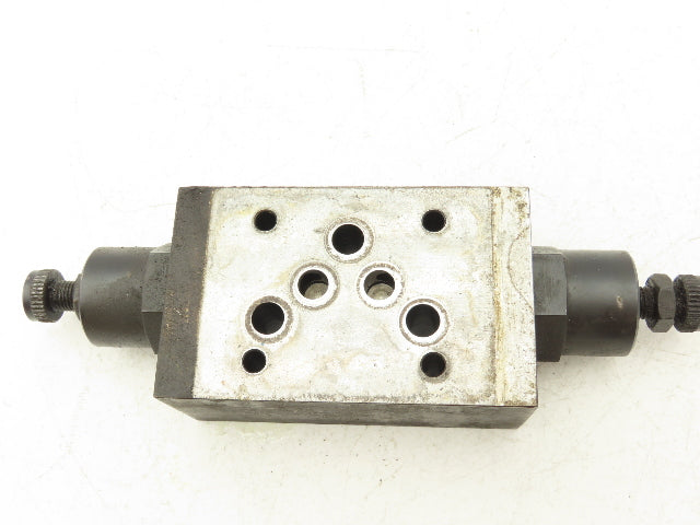 Parker FM3DDKN50 Hydraulic Flow Control Throttle Check Valve 5000 PSI
