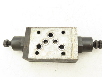 Parker FM3DDKN50 Hydraulic Flow Control Throttle Check Valve 5000 PSI