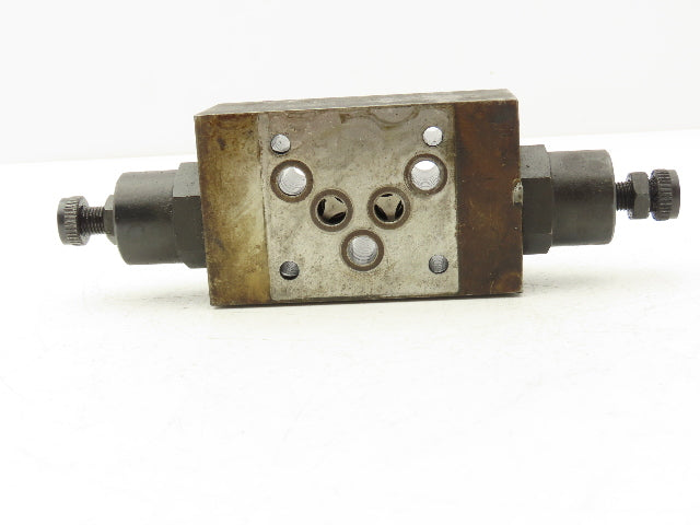 Parker FM3DDKN50 Hydraulic Flow Control Throttle Check Valve 5000 PSI