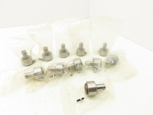 Smith 909041 Cam Follower Roller 1-3/8" Stud 5/8" OD x 1" Length Lot of 11
