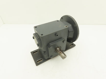Morse Raider 206Q56LR20 Worm Gearbox 20:1 Reducer 1.33Hp 87.5rpm 56C LH Output