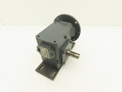 Morse Raider 206Q56LR20 Worm Gearbox 20:1 Reducer 1.33Hp 87.5rpm 56C LH Output