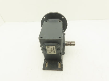 Morse Raider 206Q56LR20 Worm Gearbox 20:1 Reducer 1.33Hp 87.5rpm 56C LH Output