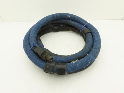 Nordson 274796 Hot Melt Adhesive Glue Dispenser Hose 16' Length 1500psi 240V