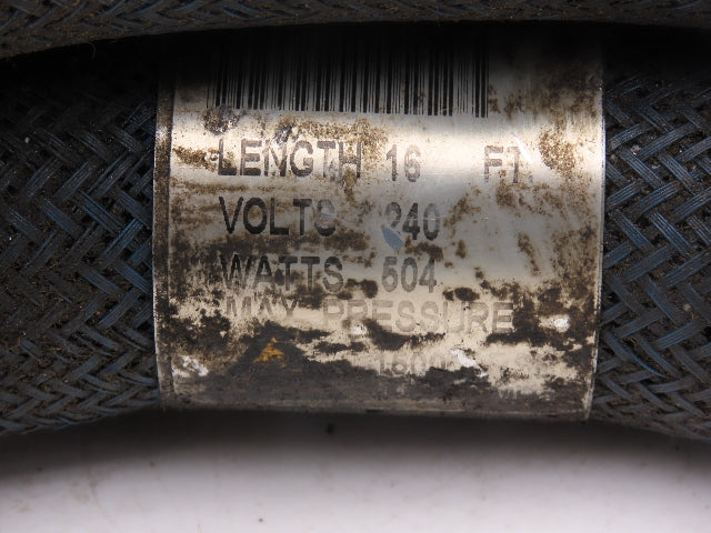 Nordson 274796 Hot Melt Adhesive Glue Dispenser Hose 16' Length 1500psi 240V