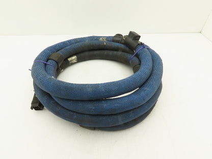 Nordson 274796 Hot Melt Adhesive Glue Dispenser Hose 16' Length 1500psi 240V