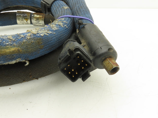 Nordson 274795 Hot Melt Adhesive Glue Dispenser Hose 12' Length 1500psi 240V