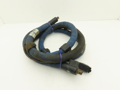 Nordson 274795 Hot Melt Adhesive Glue Dispenser Hose 12' Length 1500psi 240V