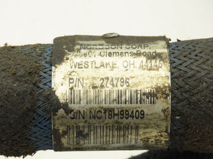Nordson 274796 Hot Melt Adhesive Glue Dispenser Hose 16' Length 1500psi 240V