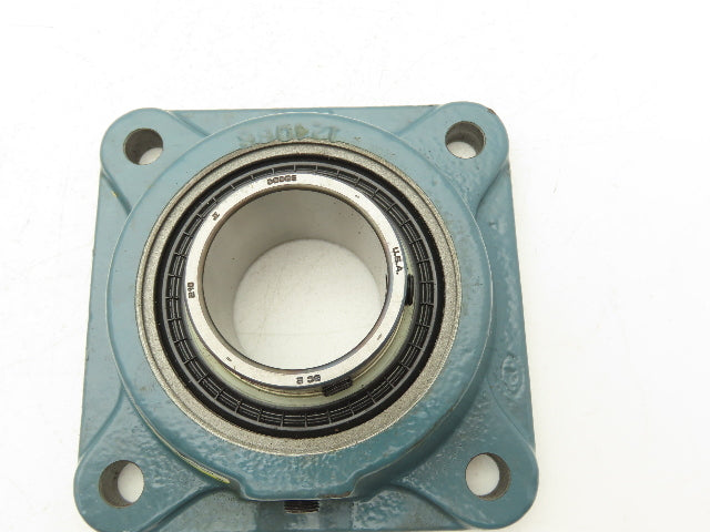 Dodge F4B-SC-200-NL Flange Mount Ball Bearing 2" Bore Sealed Set Screw 4-Bolt