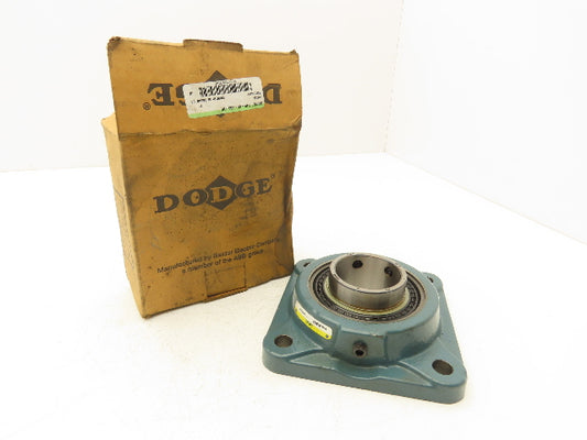 Dodge F4B-SC-200-NL Flange Mount Ball Bearing 2" Bore Sealed Set Screw 4-Bolt