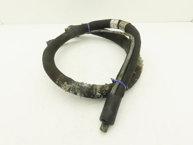 Nordson 274792D Hot Melt Adhesive Glue Dispenser Hose 6' Length 1500psi 240V