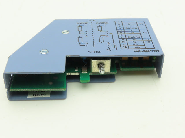B&R Automation 7AT352.70 RTD Input Module Rev C0 Analog Inputs