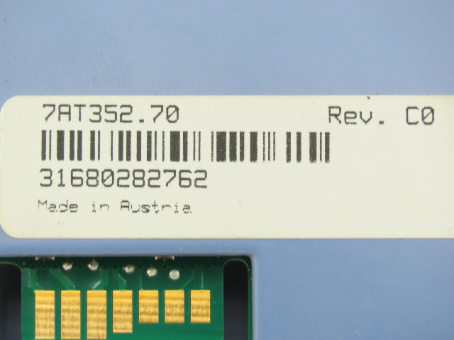 B&R Automation 7AT352.70 RTD Input Module Rev C0 Analog Inputs
