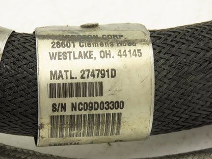 Nordson 274791D Hot Melt Adhesive Glue Dispenser Hose 4' Length 1500psi 240V