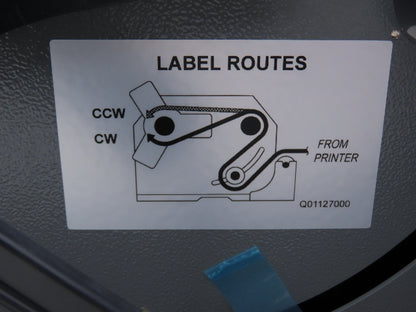 Sato RWG500 Rewinder 5" For Barcode Printer Labeler 24VDC 2 Amp
