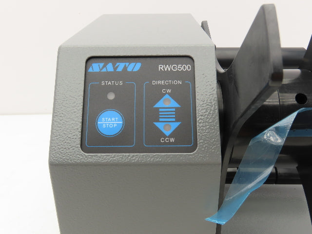 Sato RWG500 Rewinder 5" For Barcode Printer Labeler 24VDC 2 Amp