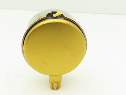 Wika 9310681 Liquid Filled Brass Pressure Gauge 0-30PSI 1/4"NPT