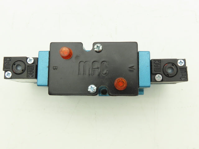 Mac 82A-EC-000-TM Pneumatic Solenoid Valve 4/3 Double Acting 150PSI 24VDC Coil
