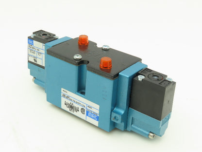 Mac 82A-EC-000-TM Pneumatic Solenoid Valve 4/3 Double Acting 150PSI 24VDC Coil