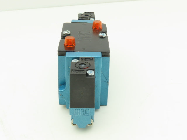 Mac 82A-EC-000-TM Pneumatic Solenoid Valve 4/3 Double Acting 150PSI 24VDC Coil