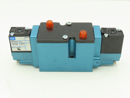 Mac 82A-EC-000-TM Pneumatic Solenoid Valve 4/3 Double Acting 150PSI 24VDC Coil