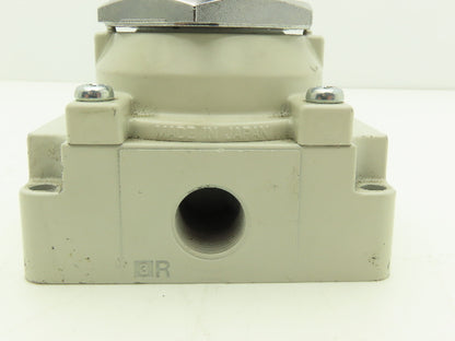 SMC VH410-N04-L Rotary Hand Lever Pneumatic Air Control Valve 3 Pos 1/2" NPT