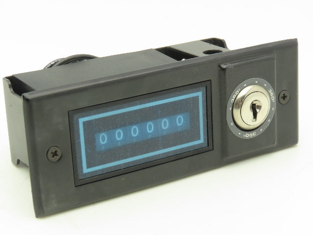 Redington P32-1026 Electromechanical Counter 6-Digit 115VAC Reset Key