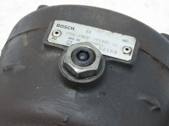 Racine PSV PNSF 20HRD 52 Silent Vane Hydraulic Pump 15.2 GPM 2000 PSI Dual Shaft