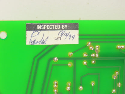 Inductroweld 0123456789 G6274C Master Control Printed Circuit Board PCB
