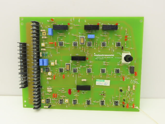 Inductroweld 0123456789 G6274C Master Control Printed Circuit Board PCB