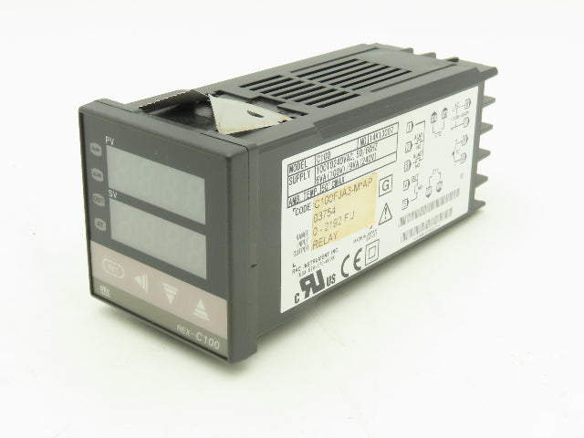 RKC C100FJA3-M Rex C100 PLC Temperature Controller Module 0-2192°F 100-240V