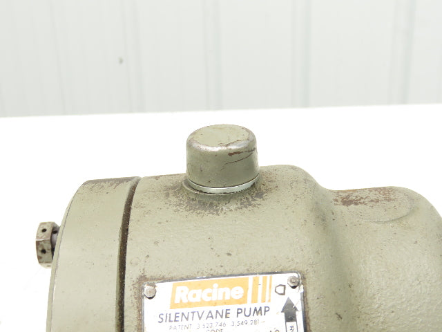 Racine PSV PNS0 20HRM 12 Silent Vane Hydraulic Pump 15.2 GPM 2000 PSI