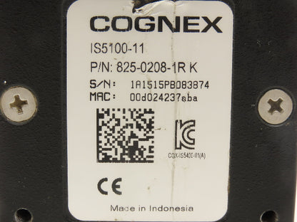 Cognex 825-0208-1R K In-Sight 5100 Vision Camera Machine Photo Eye IS5100-11