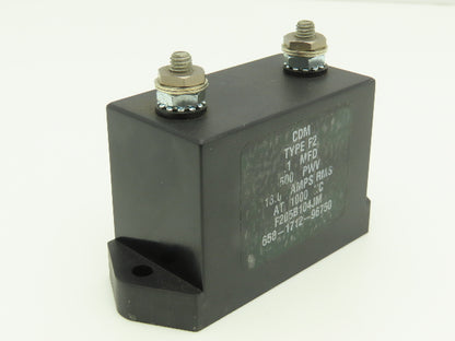 CDM F205B104JM Mica Capacitor 0.1MFD 500PWV 18A 1MHz Lot of 2