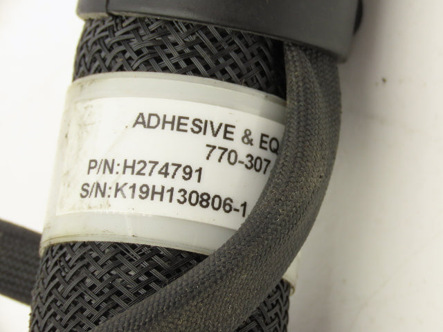 Nordson Adhesive & Equipment H274791 Hot Melt Glue Hose 5/16" 4' Length 230V