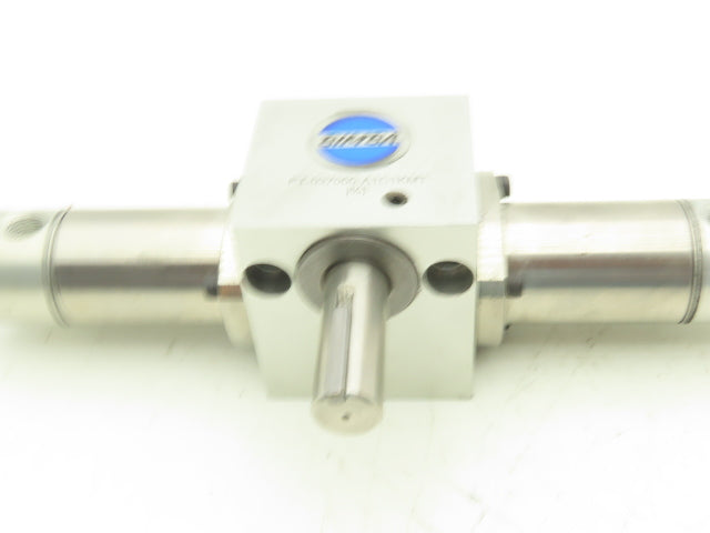 Bimba PT-037060 Pneumatic Rotary Actuator 150 PSI Pneu-Turn 1/2" Shaft