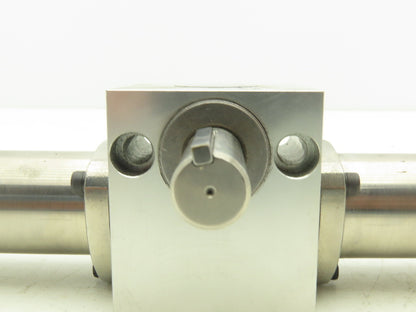 Bimba PT-037060 Pneumatic Rotary Actuator 150 PSI Pneu-Turn 1/2" Shaft