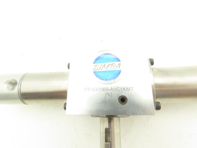 Bimba PT-037060 Pneumatic Rotary Actuator 150 PSI Pneu-Turn 1/2" Shaft