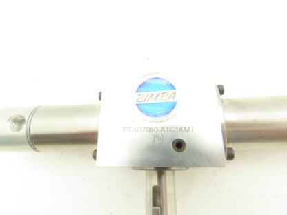 Bimba PT-037060 Pneumatic Rotary Actuator 150 PSI Pneu-Turn 1/2" Shaft